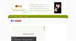 Desktop Screenshot of anastasiascooking.com